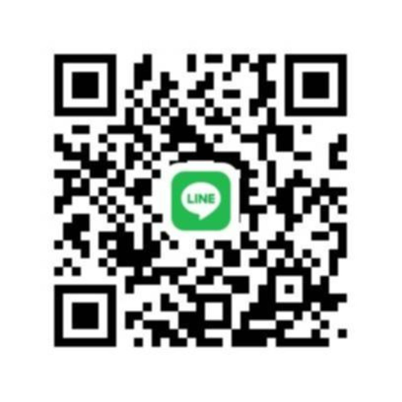 お店のLINEを友だち追加するQRコード。クリックでもアカウントを開けます。